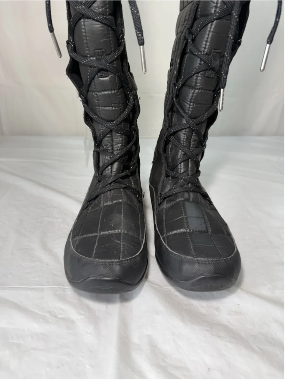 The North Face Svetlana Primaloft Insulated Quilted Winter Boots Black Sz 7.5 M